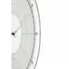 NeXtime klok 8125 Fancy Round, Ø43 cm, Wall, White/Silver