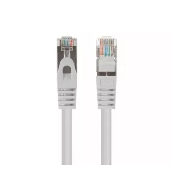 Network cable LANBERG PCF6-20CC-0200-S Cat6 U/UTP RJ-45–RJ-45 2 m Grey 10 Gbit/s