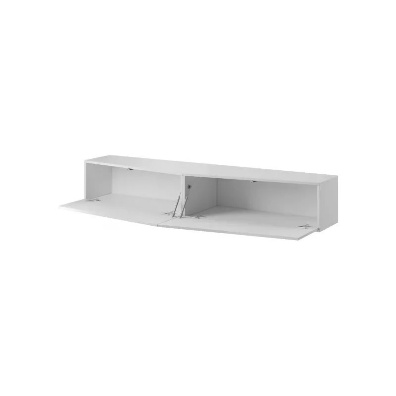 Cama TV stand VIGO SLANT 180cm (2x90) white/white gloss