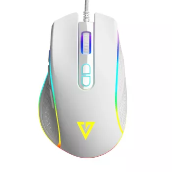 Wired optical mouse MODECOM Volcano Veles (white) — model M-MC-VELES-200