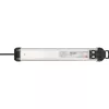 Power extension Brennenstuhl 1391030611 3 m 6 AC outlets Indoor Black Silver