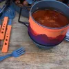 Portable grill stove Jetboil MiniMo — compact lightweight camping stove with integrated fluxring burner and simmer control
