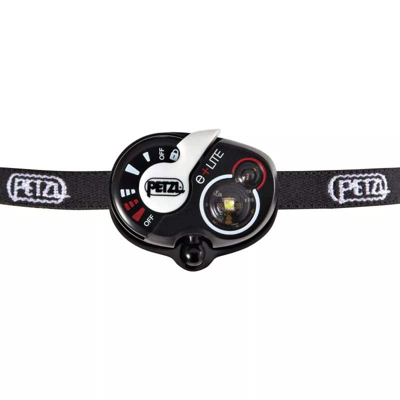 Headband flashlight Petzl e+LITE Black White