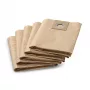 Kärcher 6.904-290 - Bolsas filtro de papel (pasck de 5) Cylinder vacuum Dust bag
