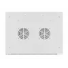 Lanberg WF01-6415-10S 15U 19 inch Wall-Mount Rack Cabinet, 600x450mm, Grey, Tempered Glass Door, IP20, 60kg Load
