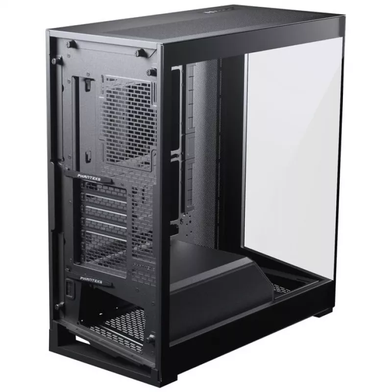 PHANTEKS NV-Series NV5 MK2 ATX-Enclosure, Tempered Glass, DRGB - Satin Black + 3-Pack M25 Gen2 PWM D-RGB Fan Reverse Blade + 1x Normal Fan - 120mm