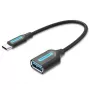 Vention USB 3.1(Gen 1) C Male to A Female OTG Cable 0.15M Black PVC Type