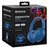 Wireless headphones Defender Fre Emotion B490 — blue, on-ear, Bluetooth, built-in microphone