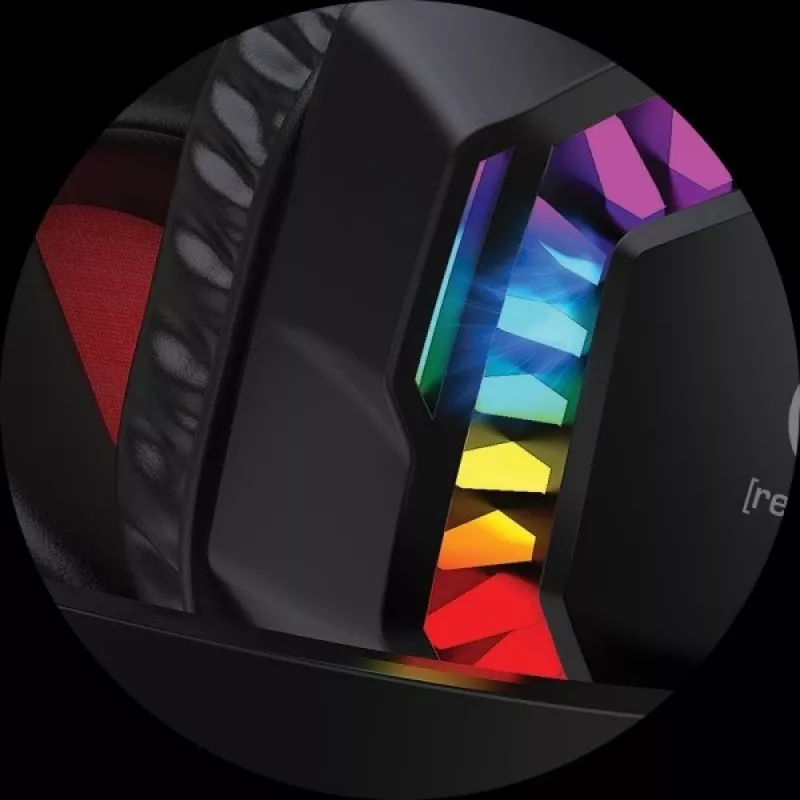 Rebeltec stereo headphones with microphone SHARK — wired on-ear design
