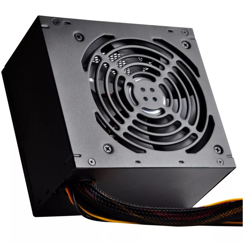 Power supply SILVERSTONE ST50F-ES230 500 W, 24-pin ATX, non-modular, 120 mm fan, aluminium