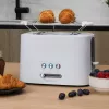 Toaster Toast&Taste 9000 Double White (White, 980 Watt, for 2 slices Toast)