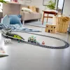 LEGO 60337 City Express Passenger Train Set Remote Controlled Toy Gifts for Kids Boys & Girls with Working Headlights 2 Coaches and 24 Track Piece