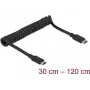 USB Cable DeLOCK 85350 USB 3.2 Gen 2 1.2m USB C Black