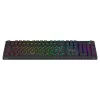 Gaming keyboard SAVIO STYX BROWN — mechanical Outemu Brown, QZERTY US International, RGB, USB, full-size 104 keys, black