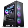 PHANTEKS Eclipse G400A PC-Enclosure + Glacier M25 Gen2 AiO-Liquid Cooling - black