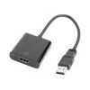 USB graphics adapter GEMBIRD A-USB3-HDMI-02, HDMI output, up to 1920x1080, black, 36 g