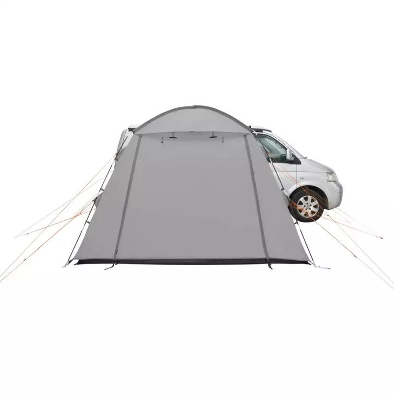 Side awning easy camp 120504 — detachable polyester ground cloth, fiberglass poles, height 2050 mm, weight 7.6 kg