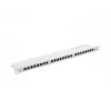 Lanberg PPS6-0024-S 24-Port Cat.6 Shielded Patch Panel 0.5U 19 inch Rack Mount Grey