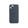 Silicone Case Cover Apple iPhone 14 Plus MagSafe Storm Blue