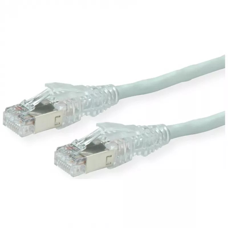 Datwyler - Patch-Cable - RJ-45 (M) to RJ-45 (M) - 2 m - SFTP, PiMF - CAT 6 - Halogen-Free - Grey (21.05.0520)