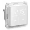 Glass wall thermostat Homematic IP model 161458A0 — digital, white, 230 V, IP20