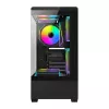 Computer case Darkflash C365 (black) with 5 included fans