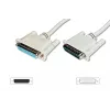 Digitus Datatransfer extension cable D-Sub25/M - D-Sub25/F