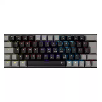 Mechanical gaming keyboard White Shark Wakizashi GK-002121V2 — black/grey frame, US blue switches