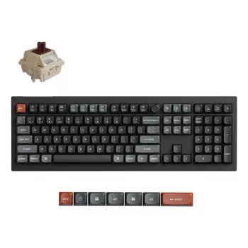 Mechanical full-size keyboard Keychron V6 Ultra 8K — QWERTY, Bluetooth, RGB, Black