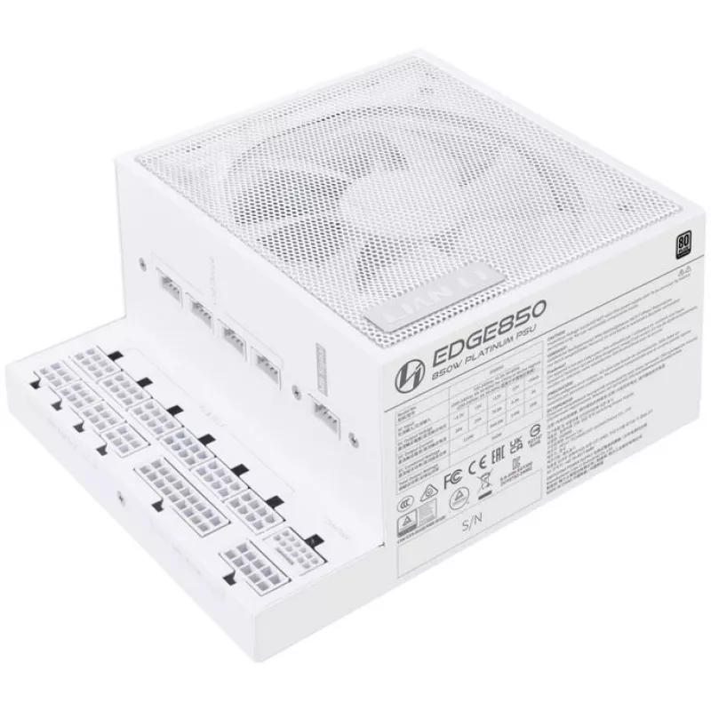Power Supply Unit Lian Li EG0850 850 W SFX, 20-pin ATX, 80 PLUS Gold, White