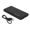Portable power bank BLOW PB10A 10000mAh polymer battery, 2x USB-A outputs, 22.5W total, Micro‑USB input, black