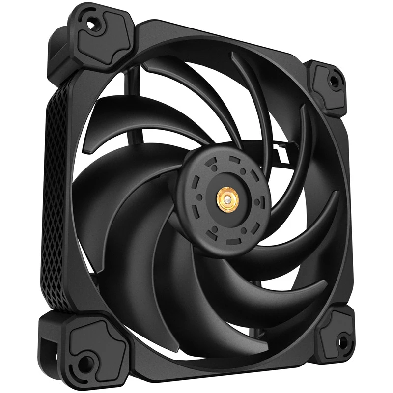 120mm case fan Jonsbo HF-120 PWM, black, 120×120×25 mm, PWM control