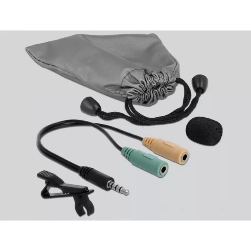 Clip-on microphone DeLOCK 66279