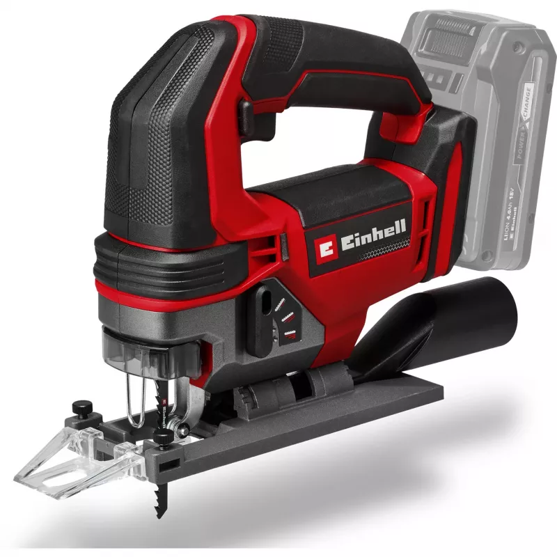 Power X-Change Battery-Jigsaw TE-JS 18/100 Li, 18Volt (Red/black, Lithium-Ion Battery 2,5Ah)