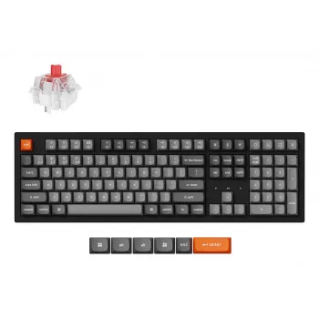 Keychron K10 Max QMK keyboard Universal USB RF Wireless Bluetooth Black