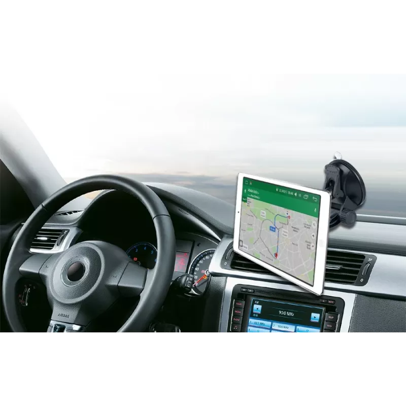 Tablet magnetic car holder MACLEAN MC-822 — adjustable viewing angle, compatible with tablets