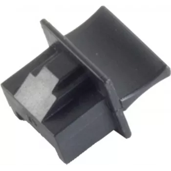 Network dust cover plug ShiverPeaks S/CONN maximum connectivity RJ-45, black, pack of 20
