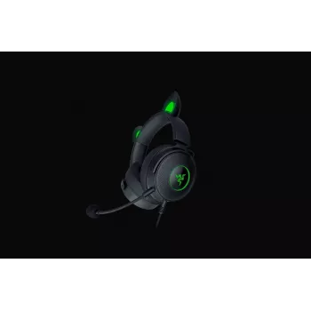 Razer Wired, Over-Ear, Black, Gaming Headset, Kraken V2 Pro, Kitty Edition