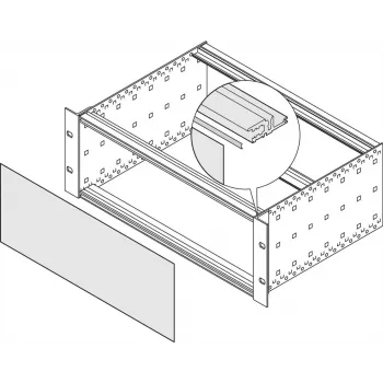SCHROFF CONTACT STRIP FRONT PAN.42HP 10PC - Rack-Accessory (24560231)