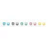 Colour coding clip Digitus A-CC-M Assorted colours PVC 100 pcs