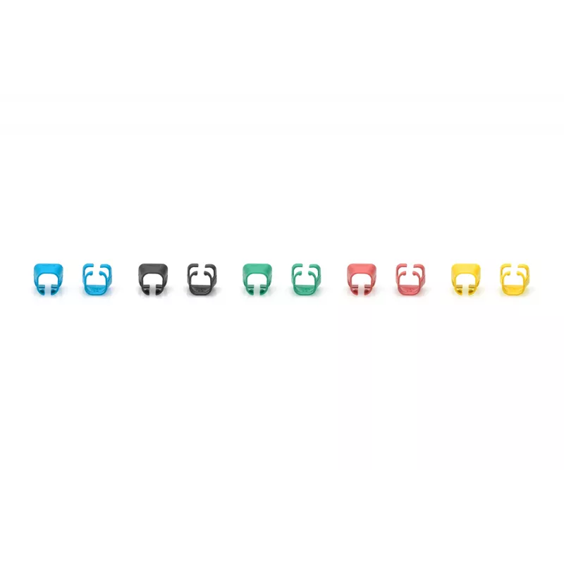 Colour coding clip Digitus A-CC-M Assorted colours PVC 100 pcs