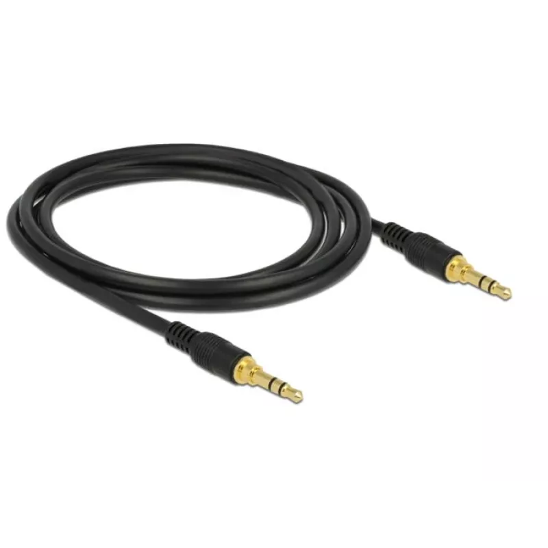 Audio Cable 3.5mm DeLOCK 85549 2m Black