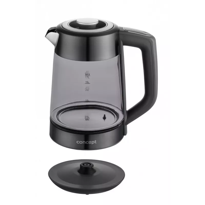 Electric glass kettle with temperature regulation RK4195