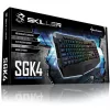 Sharkoon SKILLER SGK4 keyboard Gaming USB QWERTZ German Black
