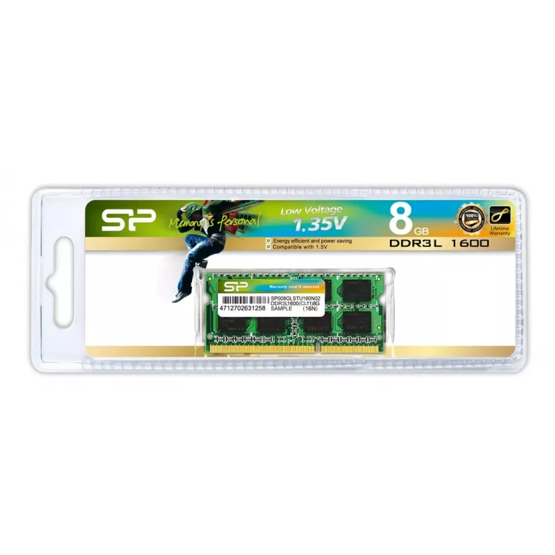 Memory module Silicon Power DDR3L 8GB 1600MHz SO-DIMM 204-pin 1.35V CL11
