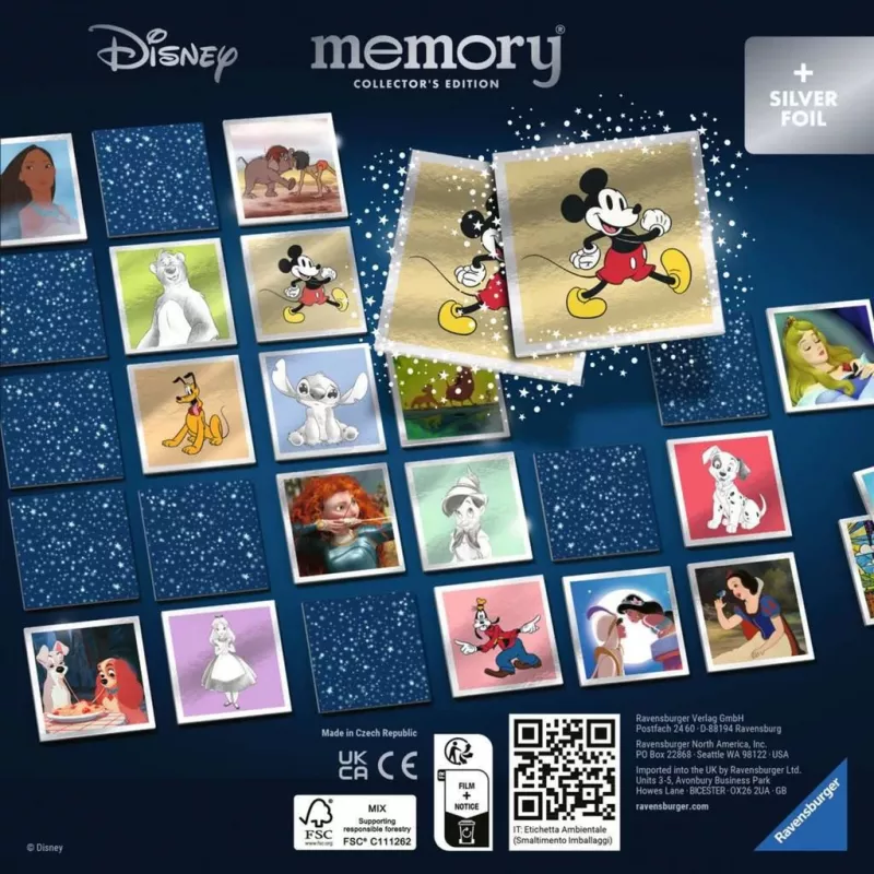Collector''s memory Walt Disney, Memory Game