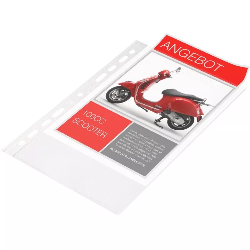 Sheet Protector Oxford 400025671 A5 150 x 210 mm Polypropylene 100 pcs