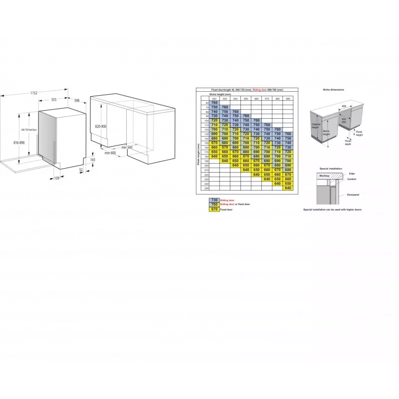 Dishwasher GV663B65
