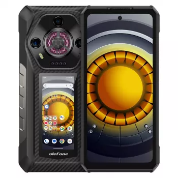 Smartphone UleFone Armor 30 Pro 5G, 6.58 inch display, 16GB RAM, 512GB storage, Black