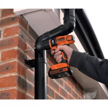 Pistol Grip Drill Black & Decker BDCH188N-XJ 1350 RPM, 18V